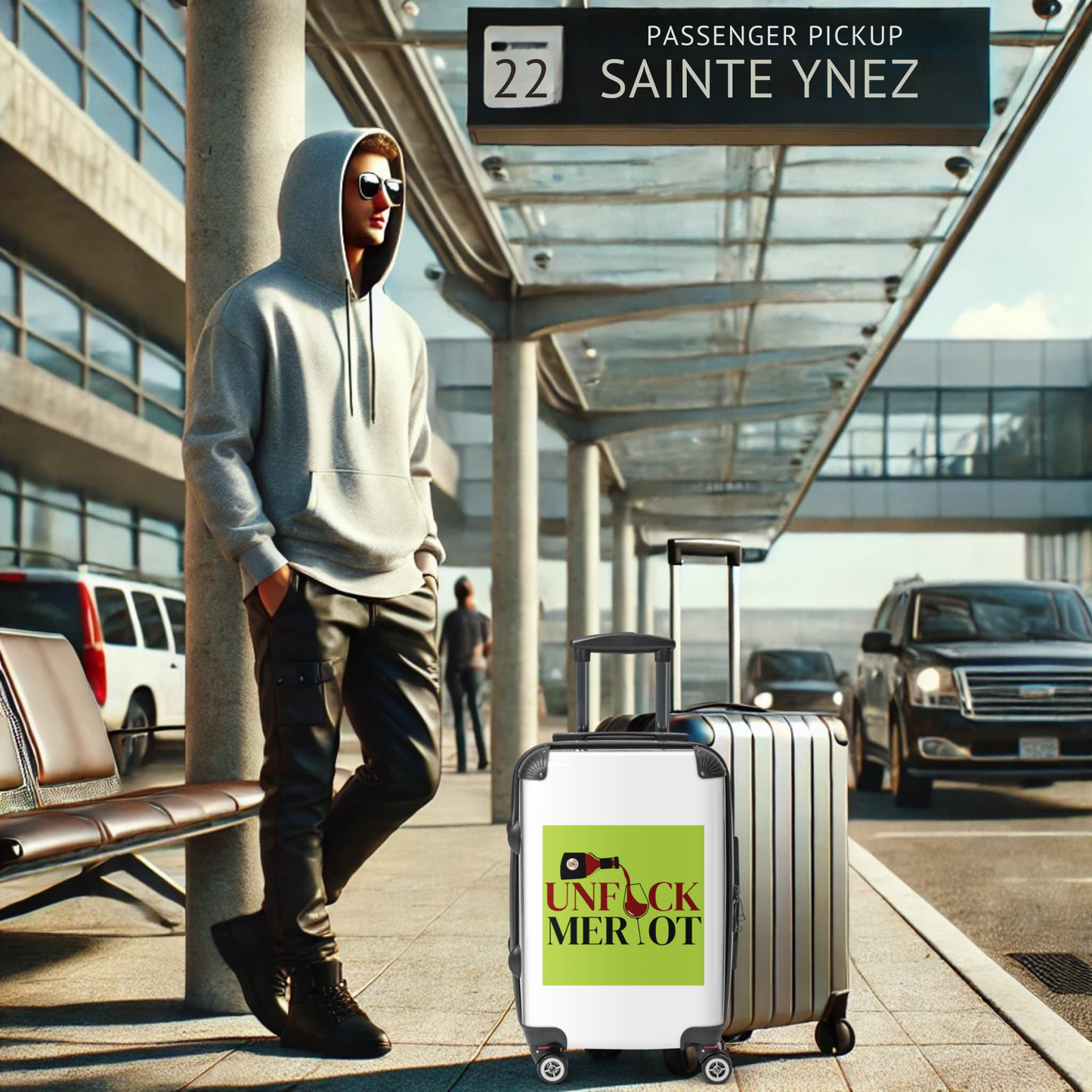 Miles Was Wrong Travel SuitCase