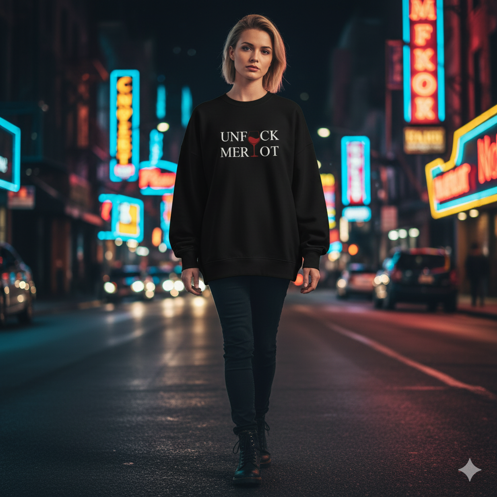 The "I'm Not Drinking Any F***ing Merlot!" Sweatshirt