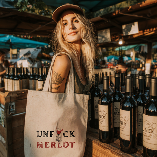 Wine Smuggler's Eco Tote Bag