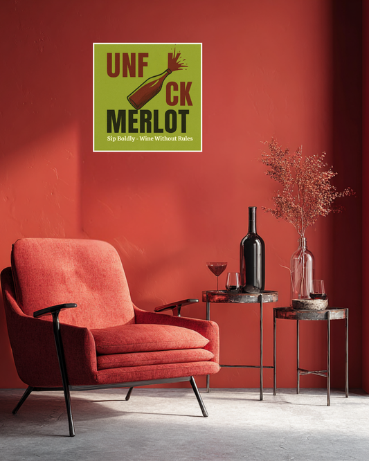 Merlot Manifesto Wall Art