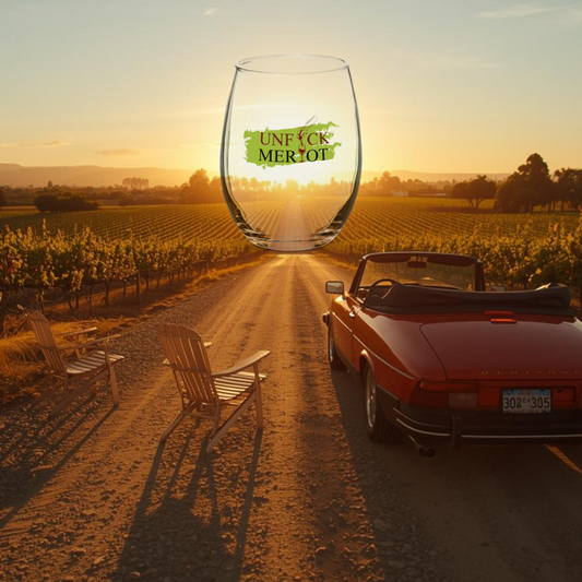 The "Styrofoam Cup" Stemless Wine Glass