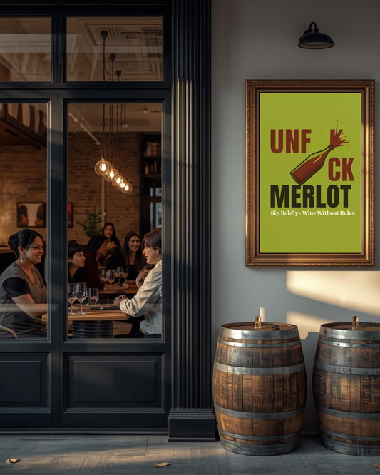 Merlot Manifesto Wall Art