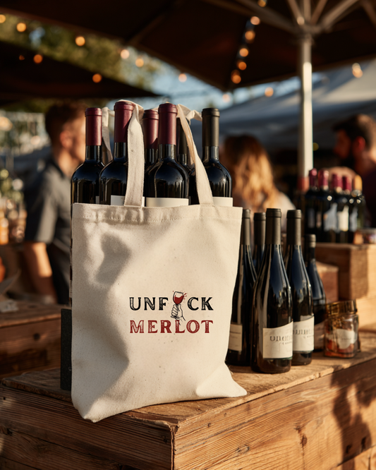 Wine Smuggler's Eco Tote Bag