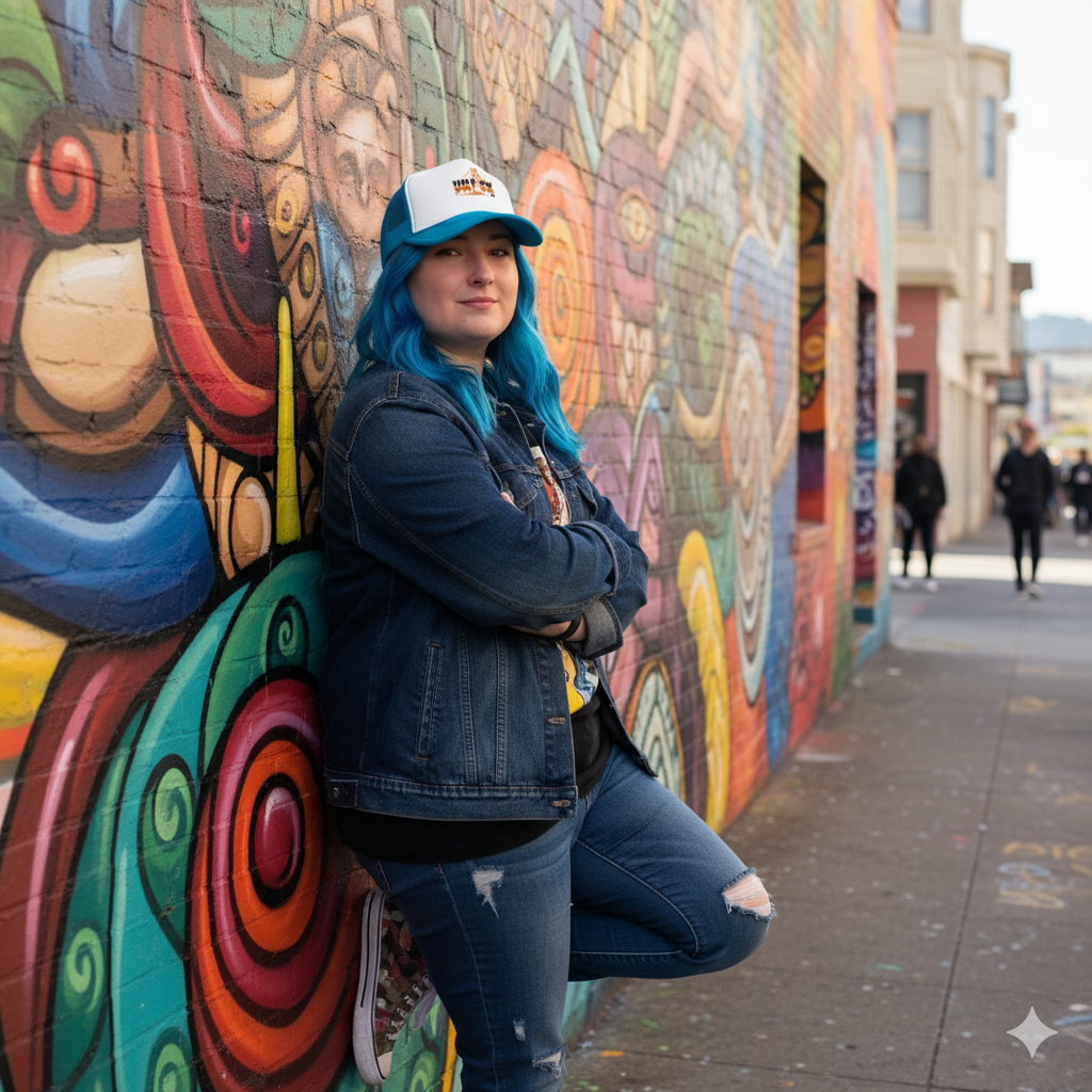 The "Rebel's Spirit" Foam Trucker Hat