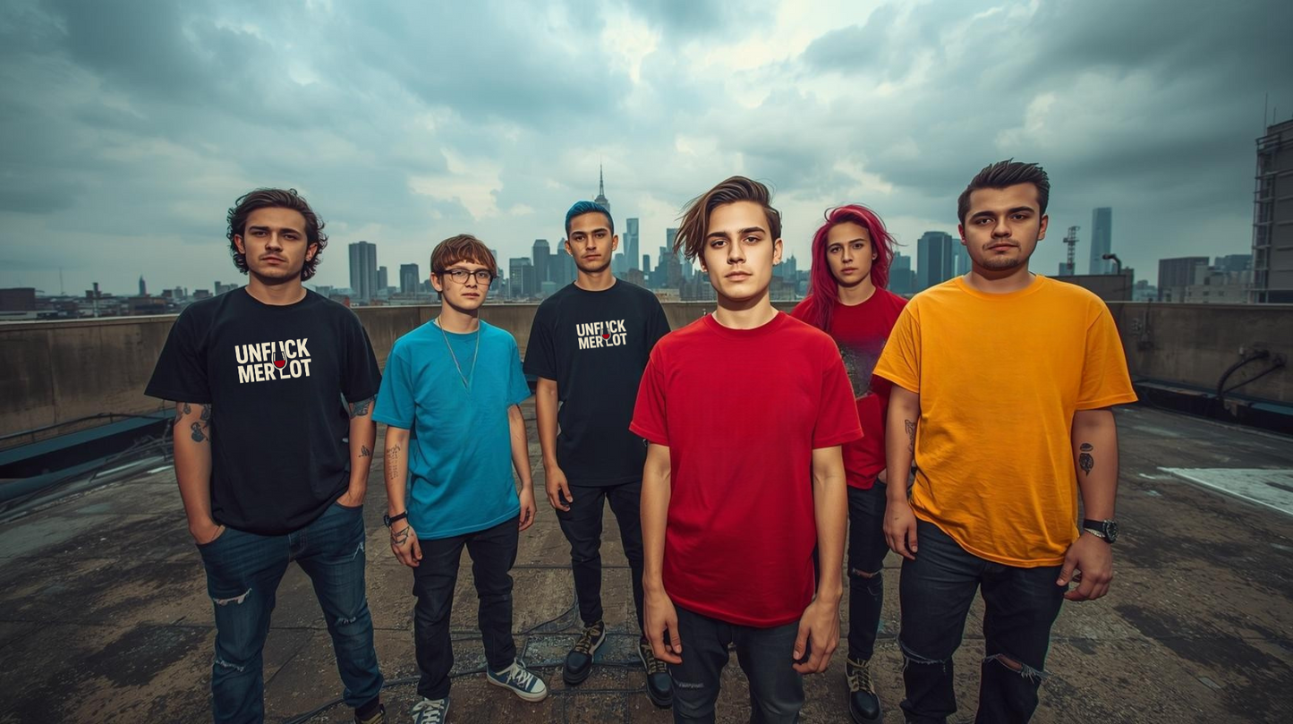 UNF*CK MERLOT Statement Tee