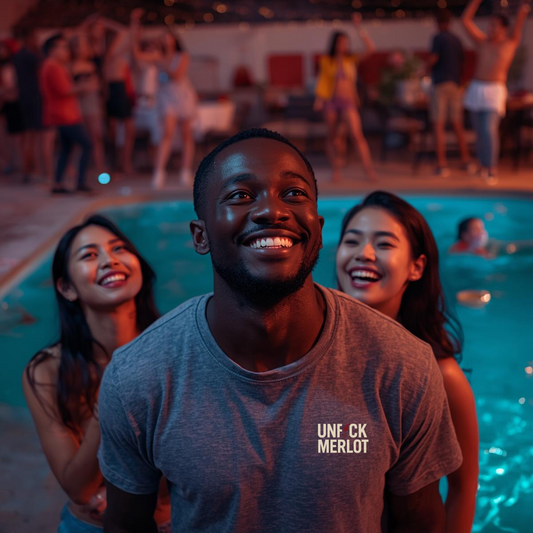 UNF*CK MERLOT Statement Tee