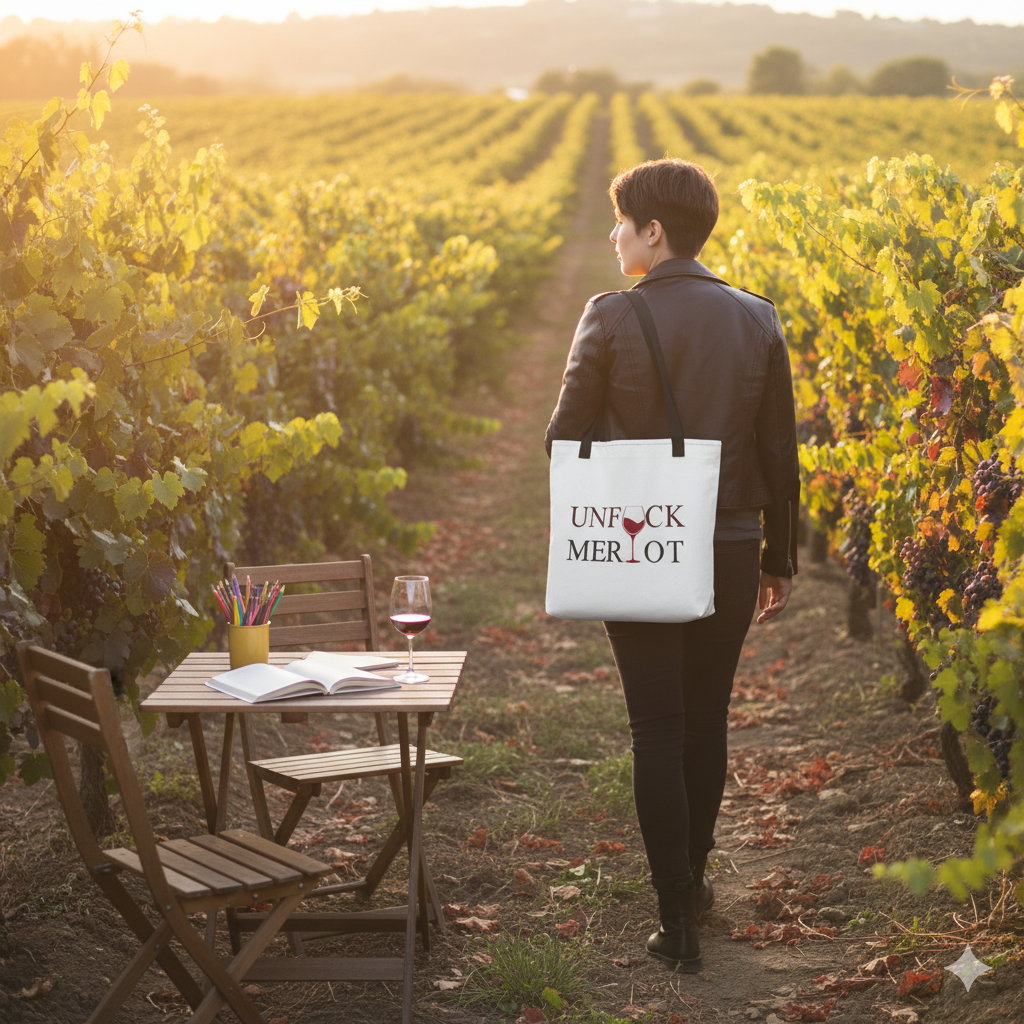 Merlot Revival Tote bag